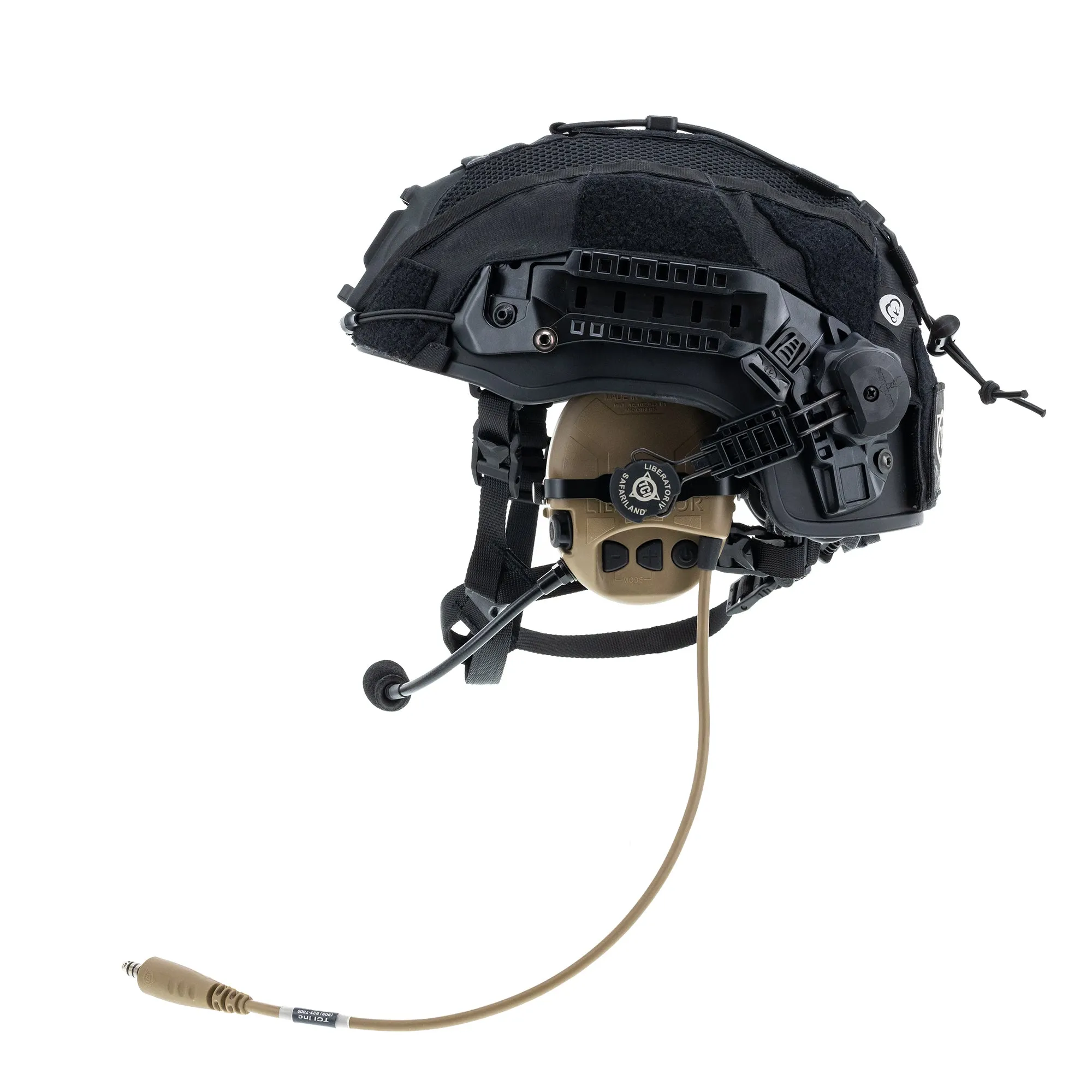 Liberator® IV Advanced Single Comm Headset with Hearing Protection