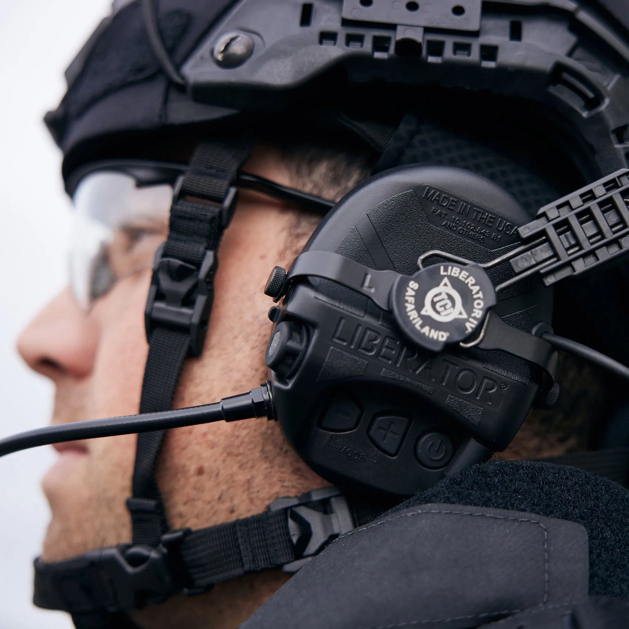 Liberator® IV Advanced Single Comm Headset with Hearing Protection
