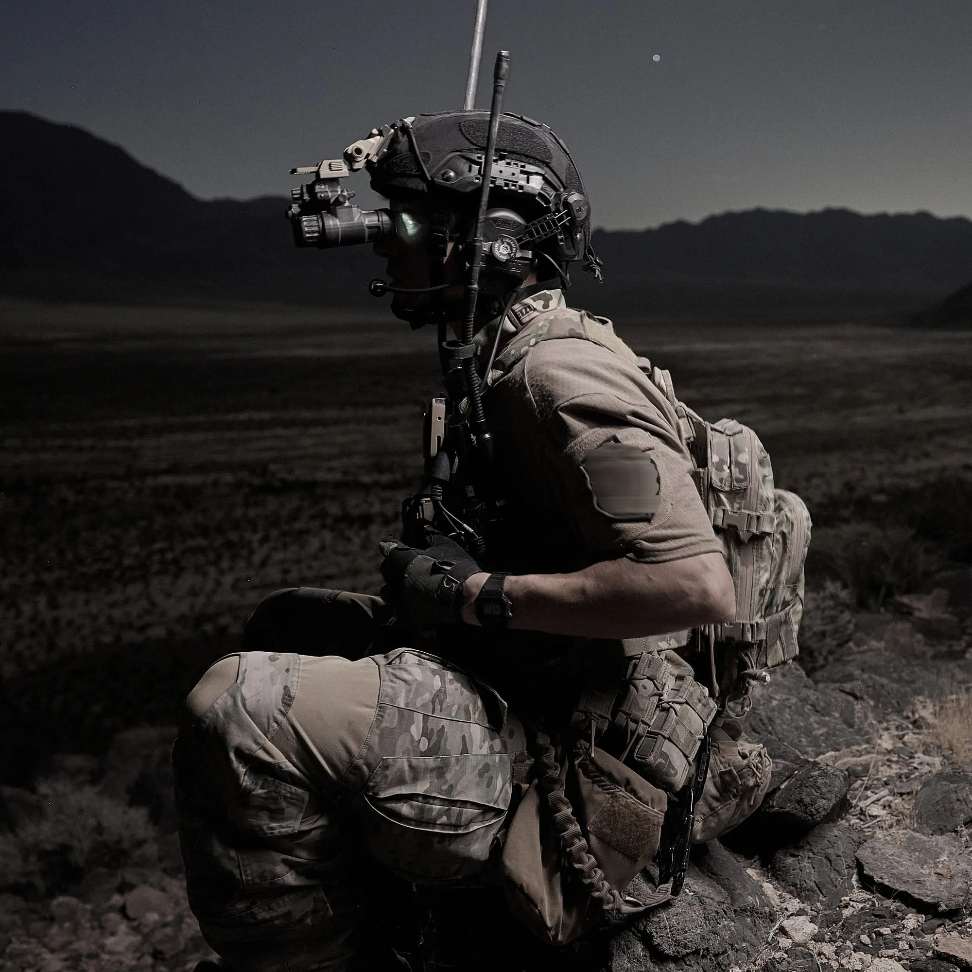 Liberator® IV Advanced Single Comm Headset with Hearing Protection