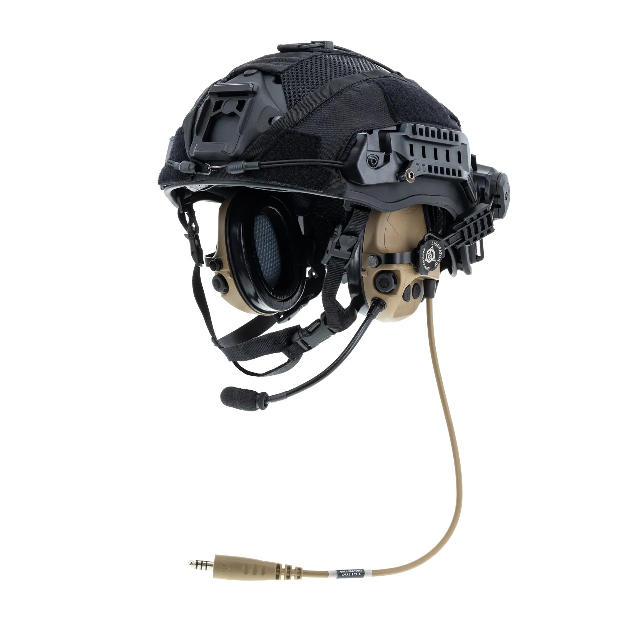 Liberator® IV Advanced Single Comm Headset with Hearing Protection