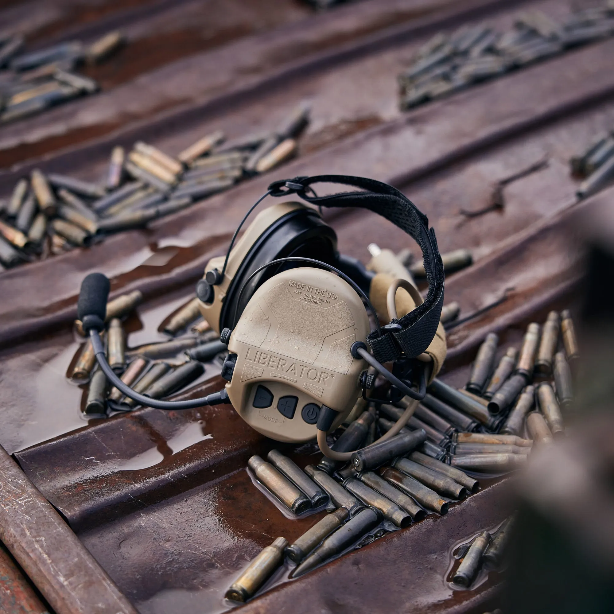 Liberator® IV Advanced Single Comm Headset with Hearing Protection