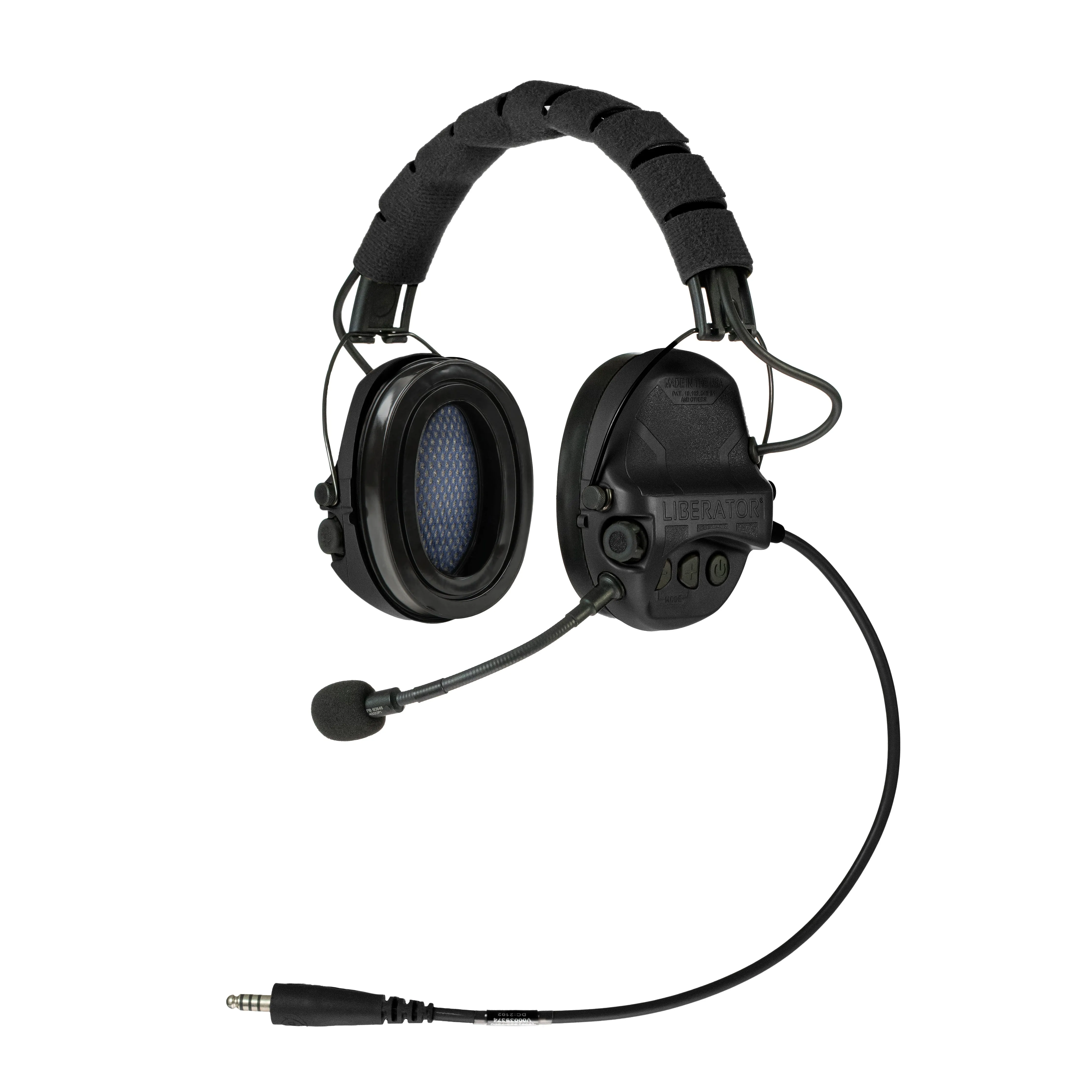 Liberator® IV Advanced Single Comm Headset with Hearing Protection