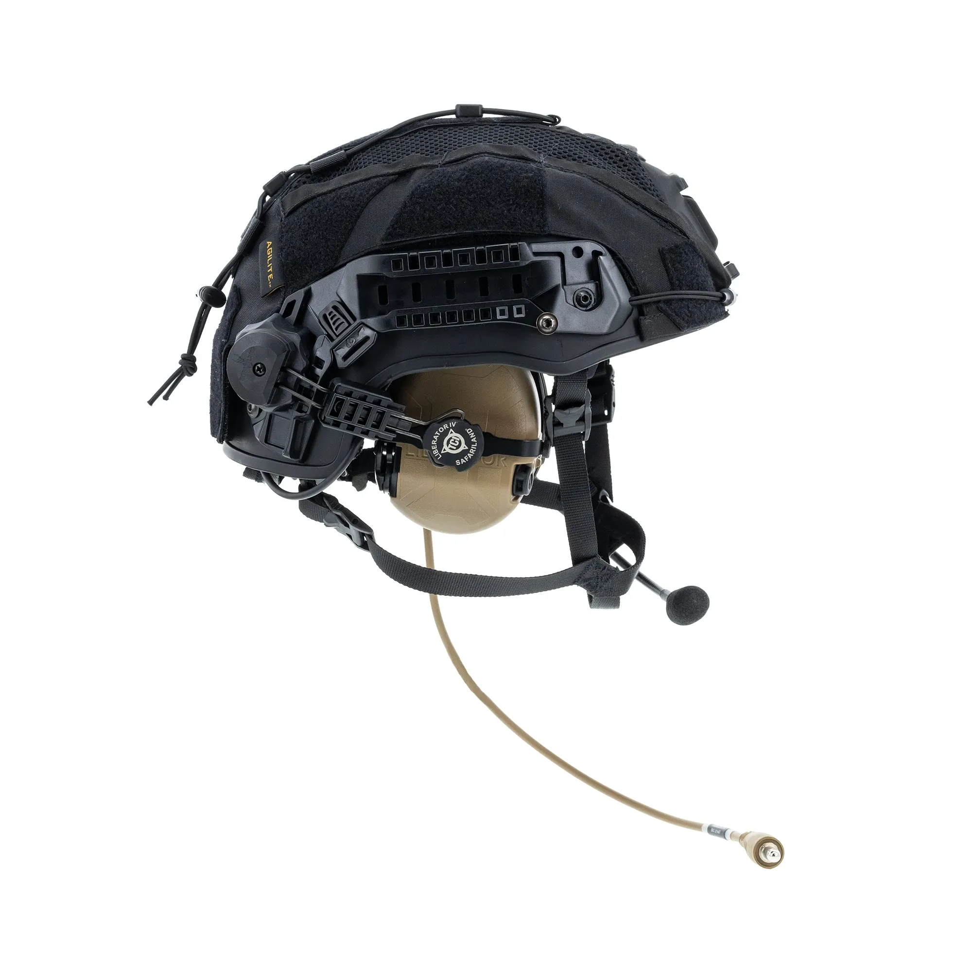 Liberator® IV Advanced Single Comm Headset with Hearing Protection