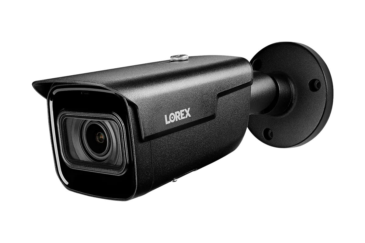 Lorex 4K (32 Camera Capable) 8TB NVR System with 8 Nocturnal 3 Listen-in Audio Dome IP Cameras & 8 Motorized Varifocal IP Cameras