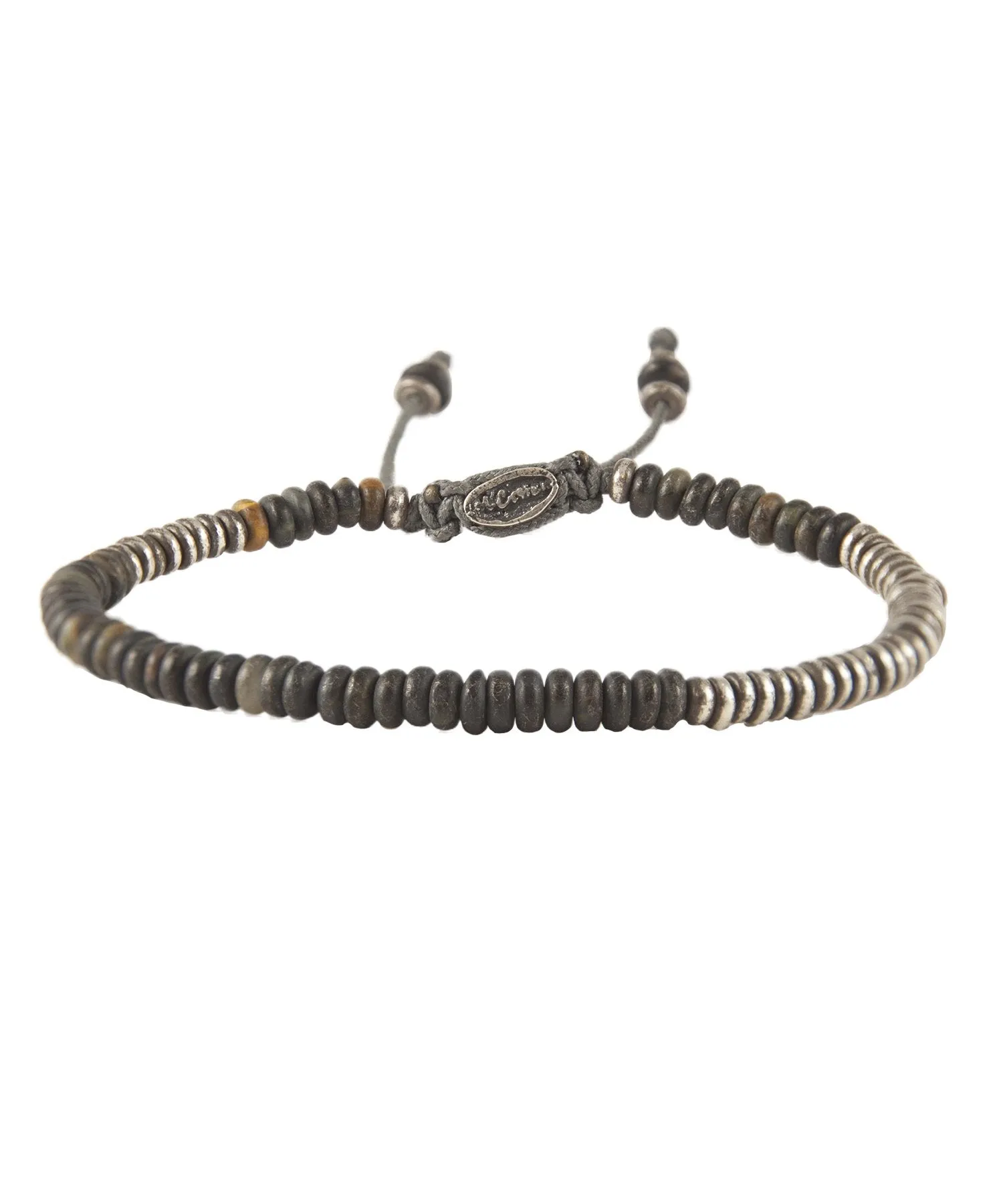 M. Cohen Ingot Bracelet in Blue Tiger Eye