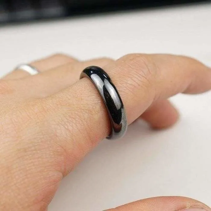 Magnetic weight loss ring