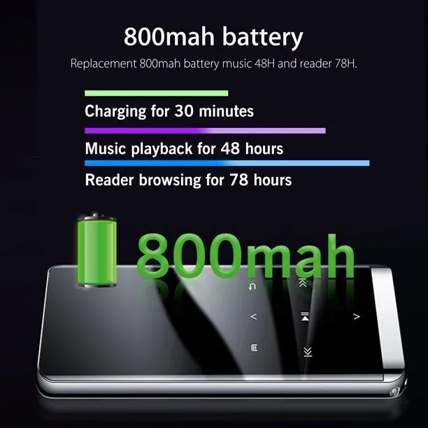 MP3 Player 8GB Bluetooth 4.2