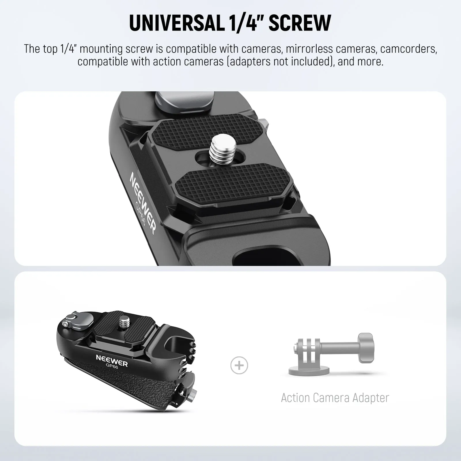 NEEWER GP66 Backpack Camera Clip Mount Adapter