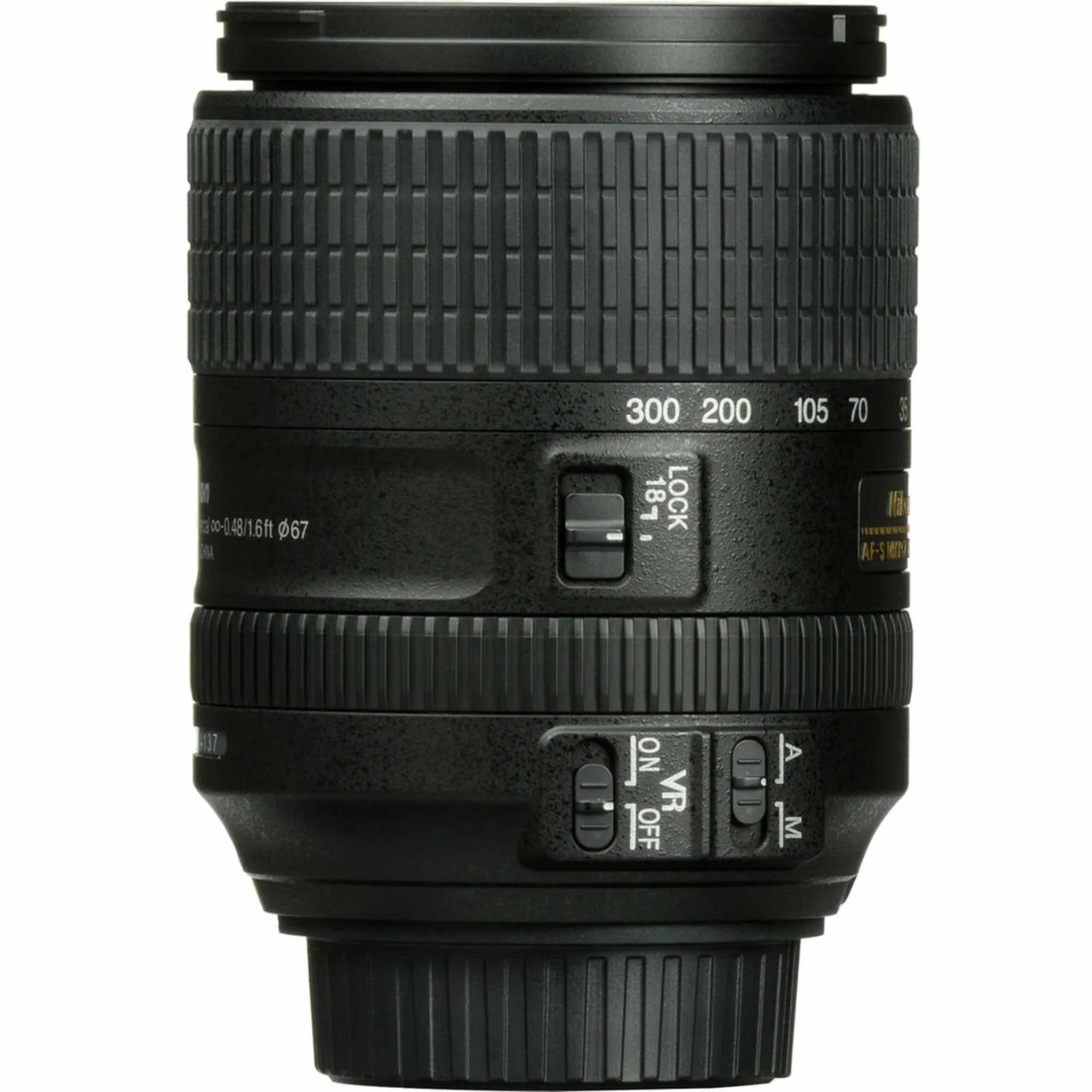 Nikon AF-S DX 18-300mm f/3.5-6.3G ED VR Lens (2216) Intl Model Bundle
