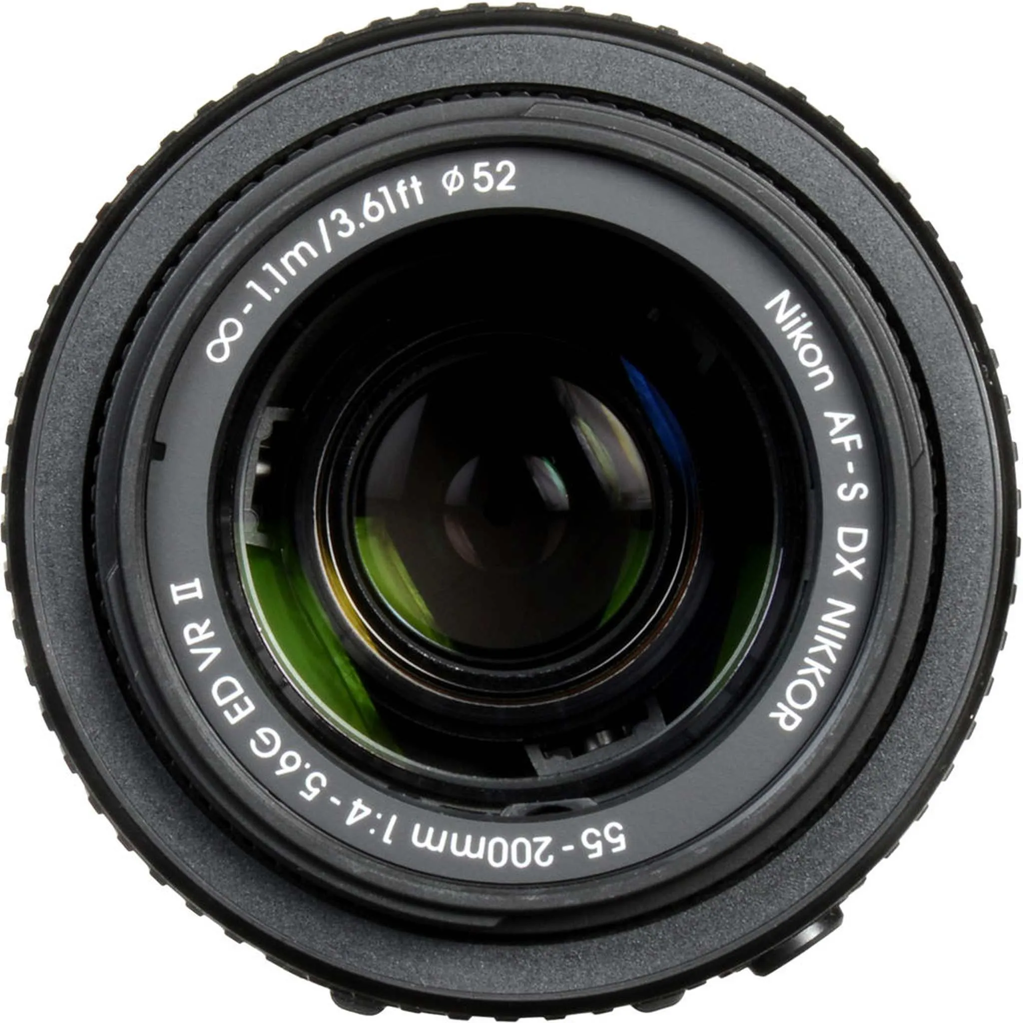 Nikon AF-S DX 55-200mm f/4-5.6G ED VR II Lens (20050) Intl Model Bundle