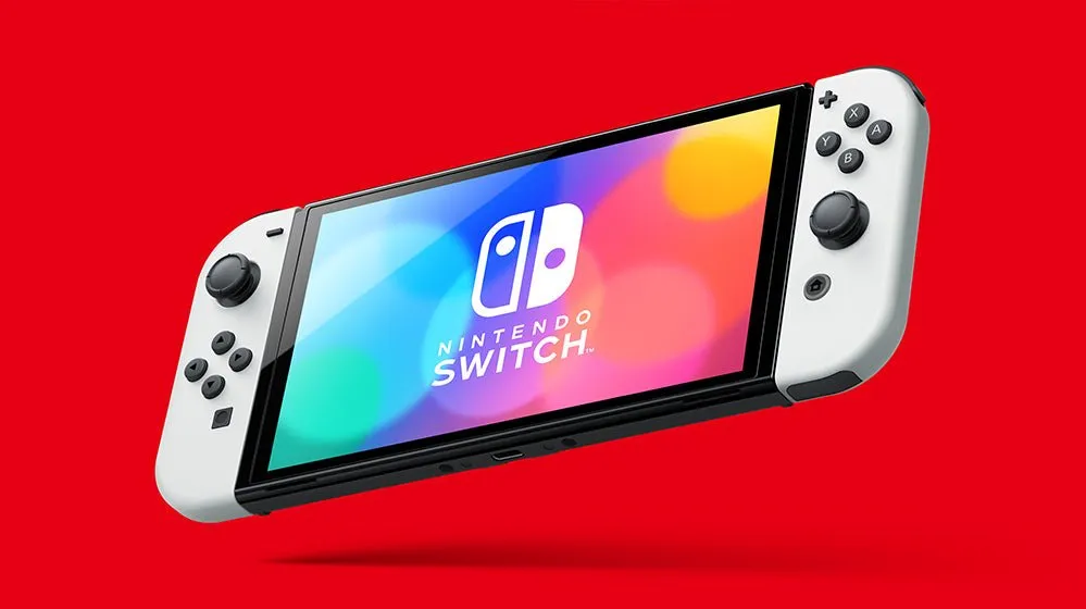 Nintendo Switch - Neon Red/Blue (OLED Model)