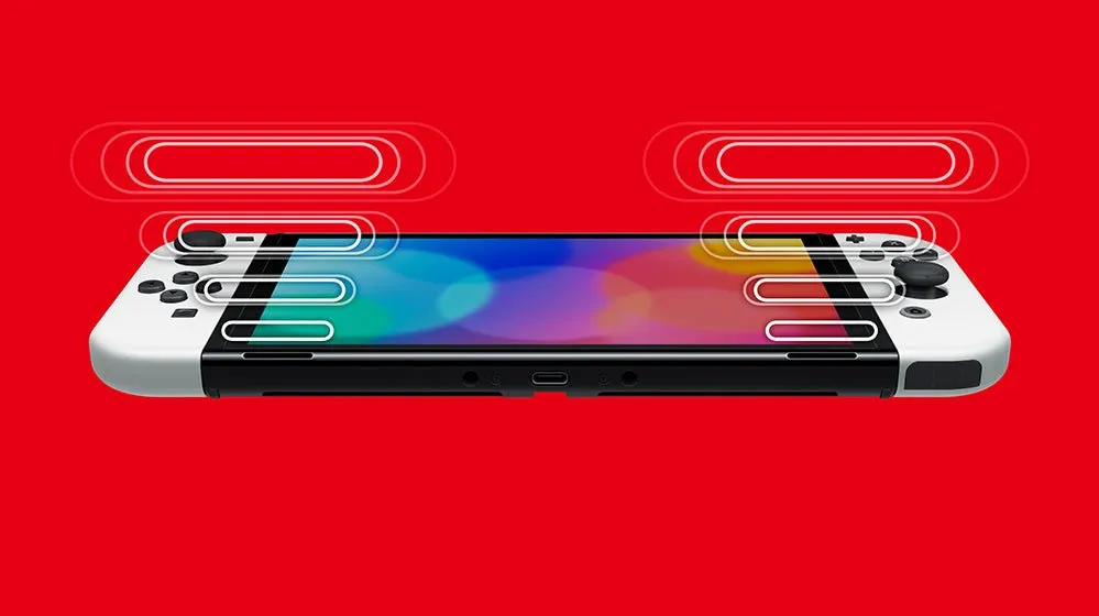Nintendo Switch - Neon Red/Blue (OLED Model)