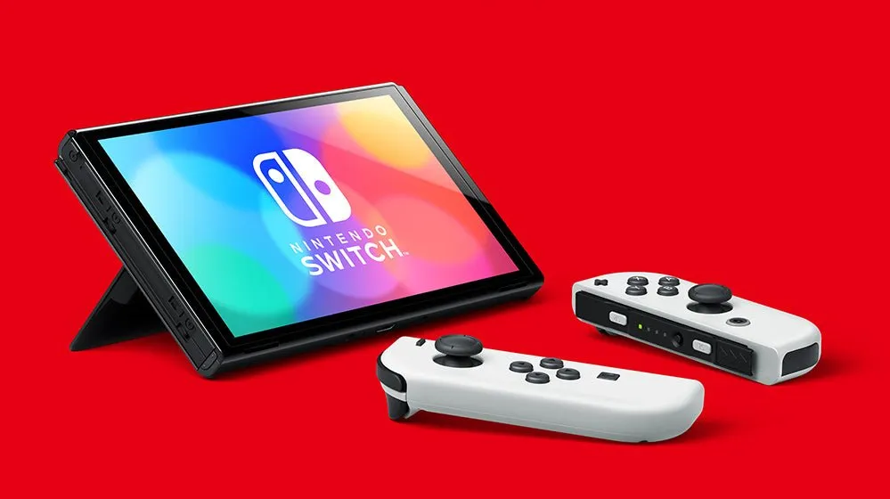 Nintendo Switch - Neon Red/Blue (OLED Model)