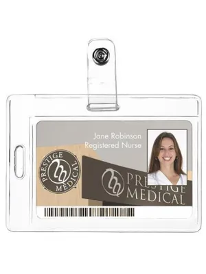 Prestige Medical 2-Way ID Badge Holder