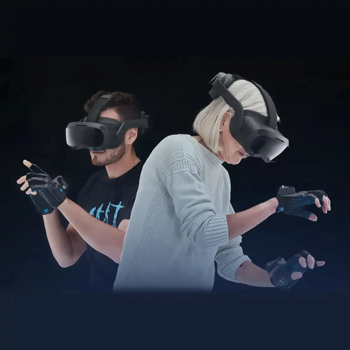 Pro Studio Glove for xsens by StretchSense