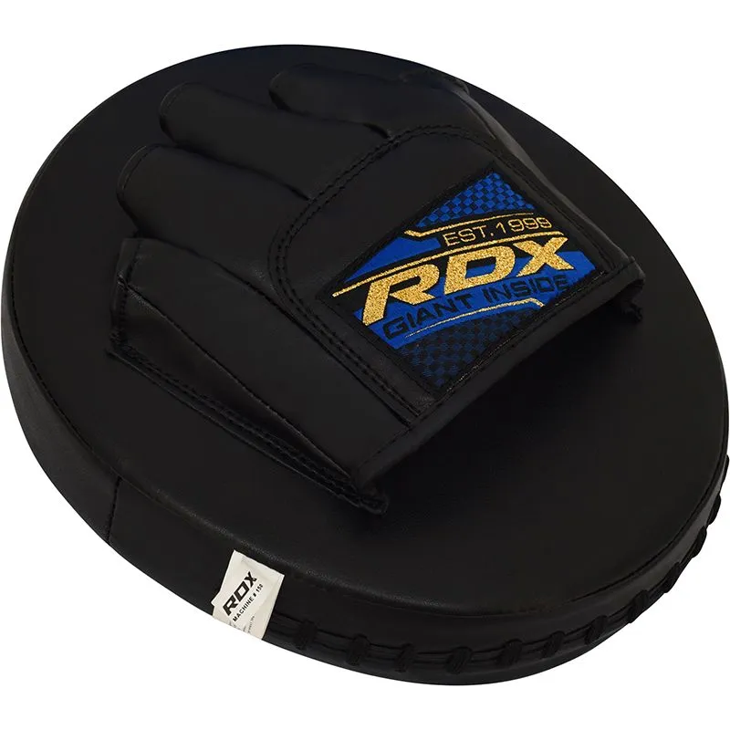 RDX J13 KIDS 8oz Blue Boxing Gloves & Pads Set