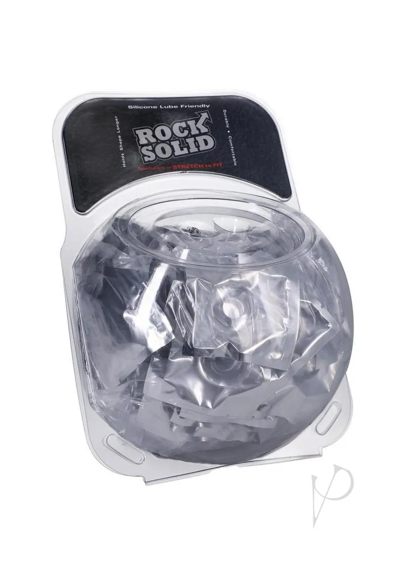 Rock Solid Donut C Ring Bowl 100pc Clr