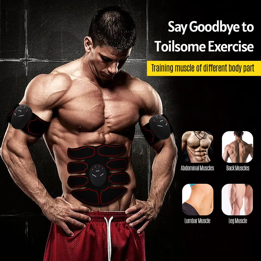 Smart Abs Stimulator Abdominal Muscle Toner Abs -6 Modes 9 Levels
