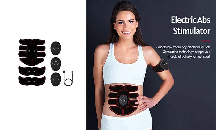 Smart Abs Stimulator Abdominal Muscle Toner Abs -6 Modes 9 Levels