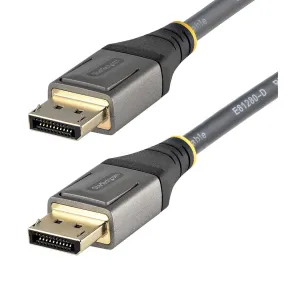 Startech.Com 6Ft (2M) Vesa Certified Displayport 1.4 Cable - 8K 60Hz Hdr10 - Ultra Hd 4K 120Hz Video - Dp 1.4 Cable / Co