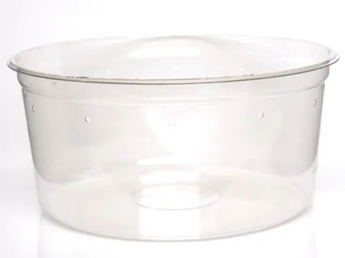 Super Clear Cups (Pre-punched) 6.75"
