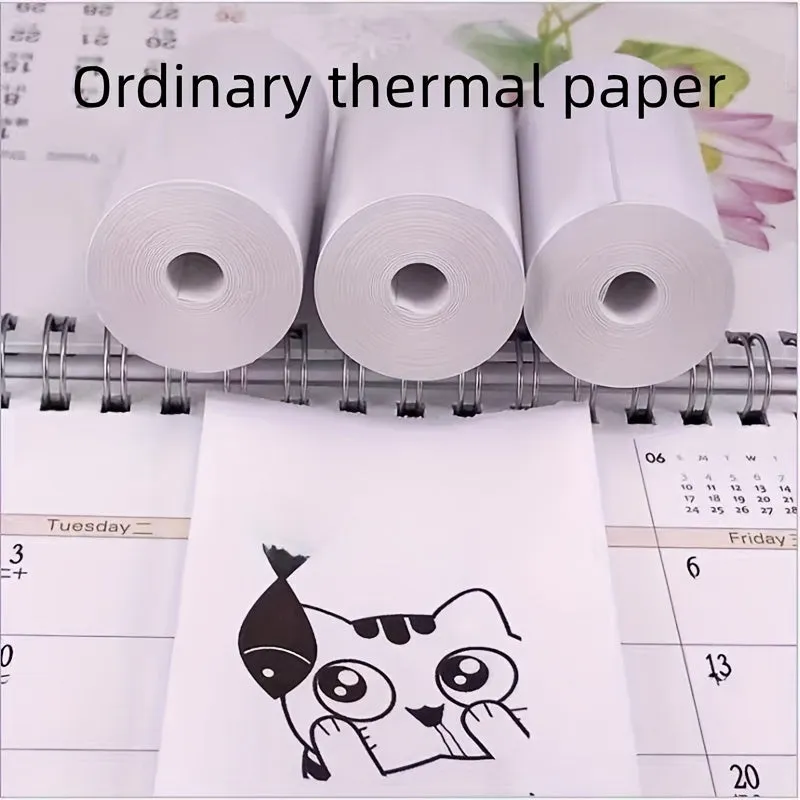 Ultra Durable Selfadhesive Mini Printer Paper Crystal Clear Sticker