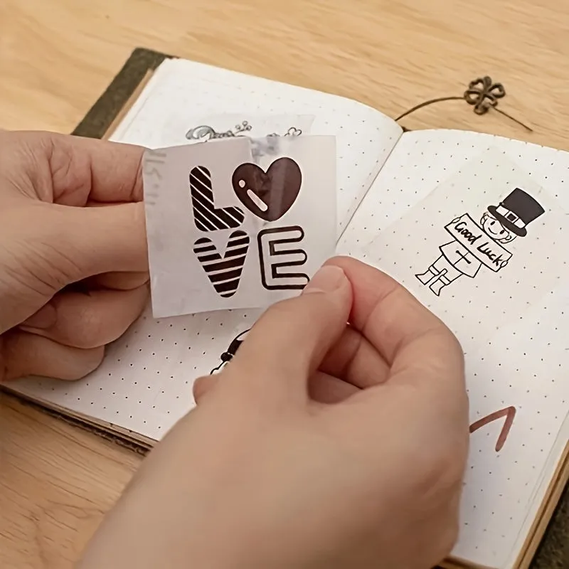 Ultra Durable Selfadhesive Mini Printer Paper Crystal Clear Sticker