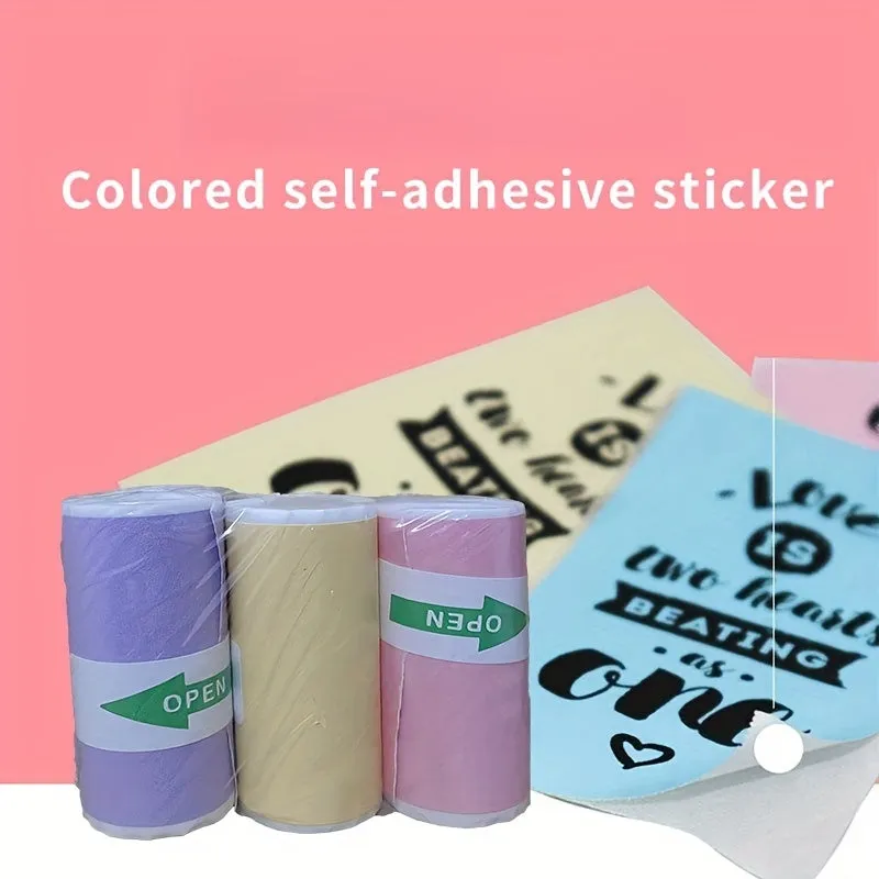 Ultra Durable Selfadhesive Mini Printer Paper Crystal Clear Sticker