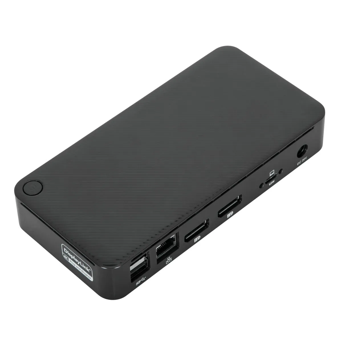 Universal USB-C DV4K DisplayPort Docking Station with 65W Power Delivery