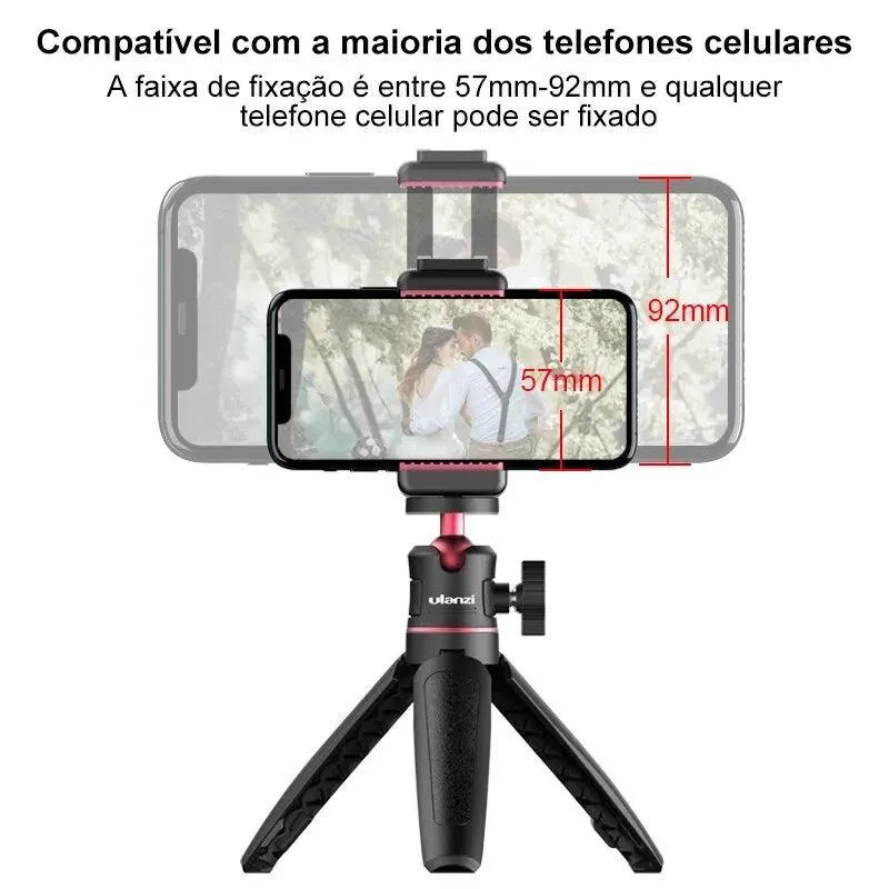 Versatile Mini Tripod: Portable DSLR & Phone Mount Combo