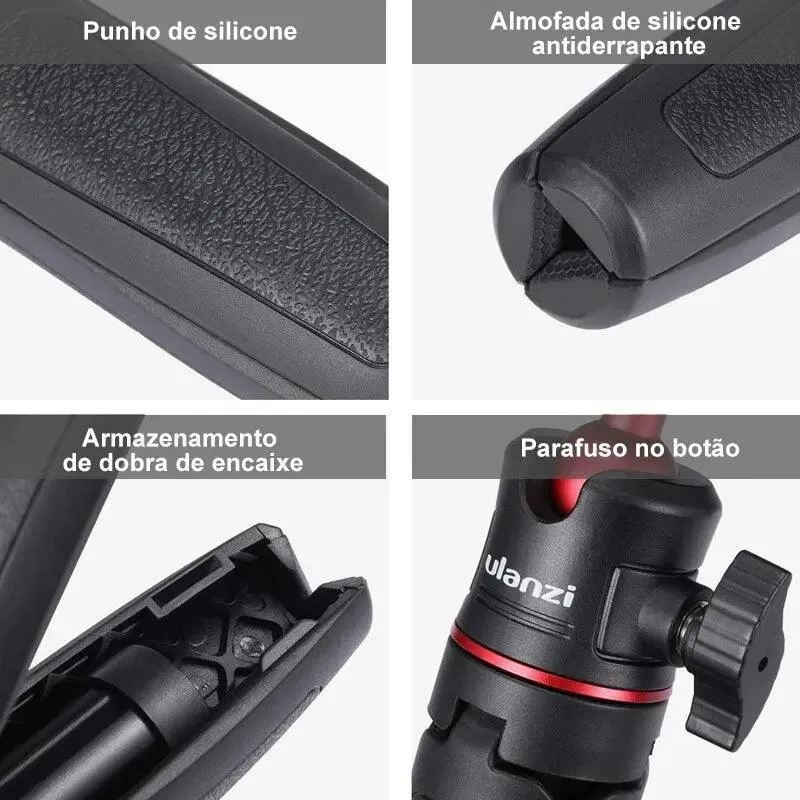 Versatile Mini Tripod: Portable DSLR & Phone Mount Combo