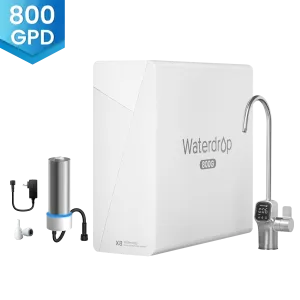 Waterdrop X8 Reverse Osmosis System with UV Sterilizing Light