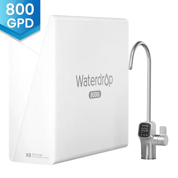 Waterdrop X8 Reverse Osmosis System with UV Sterilizing Light