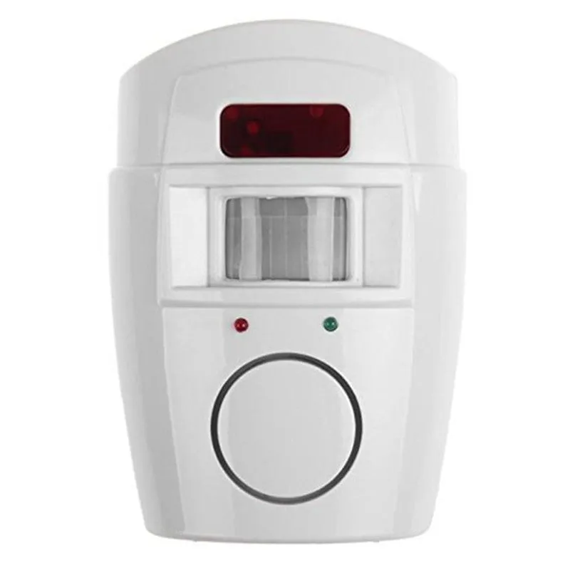 Wireless Remote Controlled Mini Alarm System with IR Infrared Motion Sensor& 105dB Loud Siren